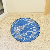 Detroit Lions Roundel Rug - 27in. Diameter XFIT Design, 23262