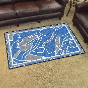 Detroit Lions 4ft. x 6ft. Plush Area Rug XFIT Design, 23263