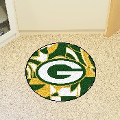 Green Bay Packers Roundel Rug - 27in. Diameter XFIT Design, 23268
