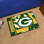 Green Bay Packers Starter Mat XFIT Design - 19in x 30in Accent Rug, 23271