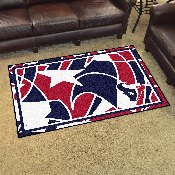Houston Texans 4ft. x 6ft. Plush Area Rug XFIT Design, 23275