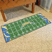 NFL - Los Angeles Chargers XFIT Football Field Runner 30
