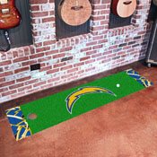 Los Angeles Chargers Putting Green Mat - 1.5ft. x 6ft., 23299
