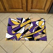 Minnesota Vikings Rubber Scraper Door Mat XFIT Design, 23320