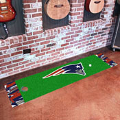 New England Patriots Putting Green Mat - 1.5ft. x 6ft., 23323