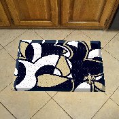 New Orleans Saints Rubber Scraper Door Mat XFIT Design, 23332