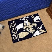 New Orleans Saints Starter Mat XFIT Design - 19in x 30in Accent Rug, 23333
