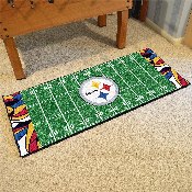 NFL - Pittsburgh Steelers XFIT Football Field Runner 30"x72", 23352