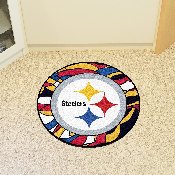 NFL - Pittsburgh Steelers XFIT Roundel Mat 27" diameter, 23354