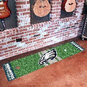Philadelphia Eagles Super Bowl LII Champions Starter Putting Green Mat 30