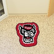 NC State Wolfpack Mascot Rug, Wolf Logo, 23985