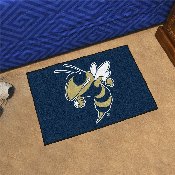 Georgia Tech Yellow Jackets Starter Mat Accent Rug - 19in. x 30in., Buzz, 23991