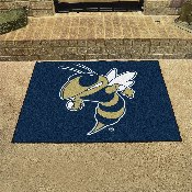 Georgia Tech Yellow Jackets All-Star Rug - 34 in. x 42.5 in., Buzz, 23992