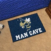 Georgia Tech Yellow Jackets Man Cave Starter Mat Accent Rug - 19in. x 30in., Buzz, 23995