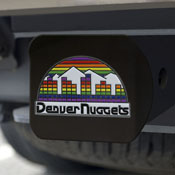Denver Nuggets Black Metal Hitch Cover - 3D Color Emblem, 24246