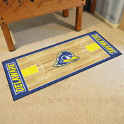 Delaware Blue Hens Court Runner Rug - 30in. x 72in., 24304