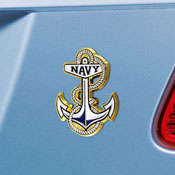 Naval 3D Color Metal Emblem, 24386