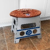 Dallas Cowboys Folding Step Stool - 13in. Rise, 24432
