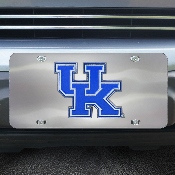 Kentucky Wildcats 3D Stainless Steel License Plate, 24521