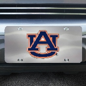 Auburn Tigers 3D Stainless Steel License Plate, 24530