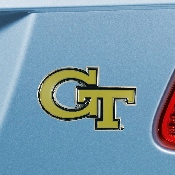 Georgia Tech Yellow Jackets 3D Color Metal Emblem, 25004