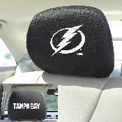 Tampa Bay Lightning Embroidered Head Rest Cover Set - 2 Pieces, 25118