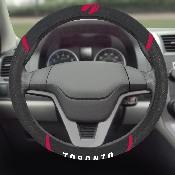Toronto Raptors Embroidered Steering Wheel Cover, 25128