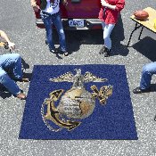 Marines 3D Logo Tailgater Rug 5'x6', 25142