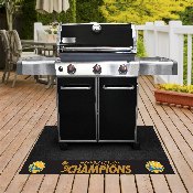 Golden State Warriors 2018 NBA Champions Vinyl Grill Mat - 26in. x 42in., 25334