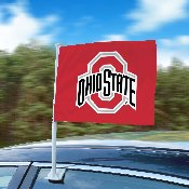 Ohio State Buckeyes Car Flag Large 1pc 11
