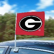 Georgia Bulldogs Car Flag Large 1pc 11