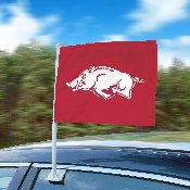 Arkansas Razorbacks Car Flag Large 1pc 11