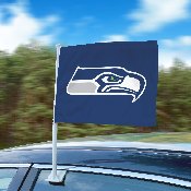 Seattle Seahawks Car Flag Large 1pc 11