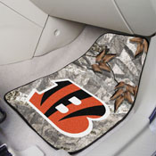 Cincinnati Bengals Camo Front Carpet Car Mat Set - 2 Pieces, 25494