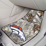 Denver Broncos Camo Front Carpet Car Mat Set - 2 Pieces, 25497