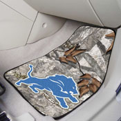 Detroit Lions Camo Front Carpet Car Mat Set - 2 Pieces, 25498