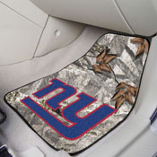 New York Giants Camo Front Carpet Car Mat Set - 2 Pieces, 25508