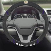 Washington Huskies Embroidered Steering Wheel Cover, 25599