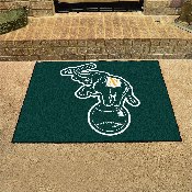 Oakland Athletics All-Star Rug - 34 in. x 42.5 in. - Elephant Jersey Sleeve Logo, 25668