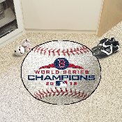 Boston Red Sox 2018 World Series Champions Baseball Rug - 27in. Diameter, 25704