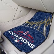 Boston Red Sox 2018 World Series Champions Front Carpet Car Mat Set - 2 Pieces, 25705