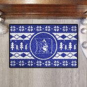 Duke Blue Devils Holiday Sweater Starter Mat Accent Rug - 19in. x 30in., 25806
