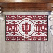 Indiana Hooisers Holiday Sweater Starter Mat Accent Rug - 19in. x 30in., 25808