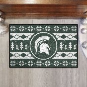 Michigan State University Holiday Sweater Starter 19"x30", 25812