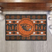 Oregon State Beavers Holiday Sweater Starter Mat Accent Rug - 19in. x 30in., 25817