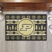 Purdue Boilermakers Holiday Sweater Starter Mat Accent Rug - 19in. x 30in., 25819