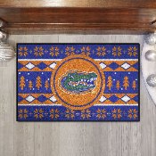 Florida Gators Holiday Sweater Starter Mat Accent Rug - 19in. x 30in., 25832