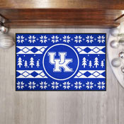 Kentucky Wildcats Holiday Sweater Starter Mat Accent Rug - 19in. x 30in., 25837
