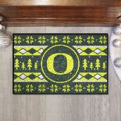 Oregon Ducks Holiday Sweater Starter Mat Accent Rug - 19in. x 30in., 25849
