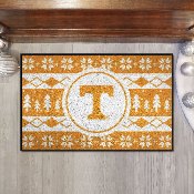 Tennessee Volunteers Holiday Sweater Starter Mat Accent Rug - 19in. x 30in., 25852